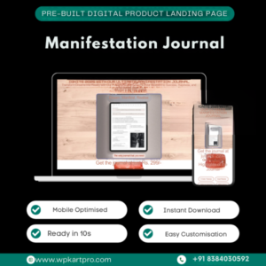 Landing Page – Manifestation Journal